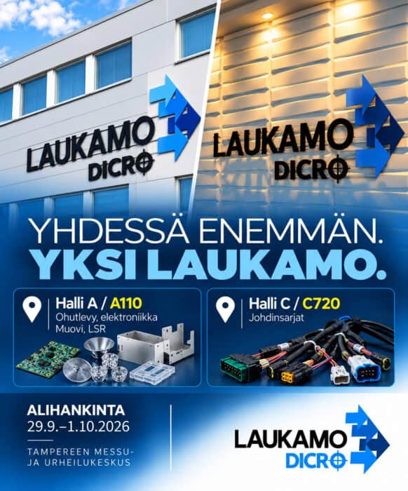Laukamo Dicro Alihankintamessuilla 2026