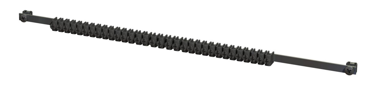 Grounding rail kit 19" 32 x1,5-16mm2